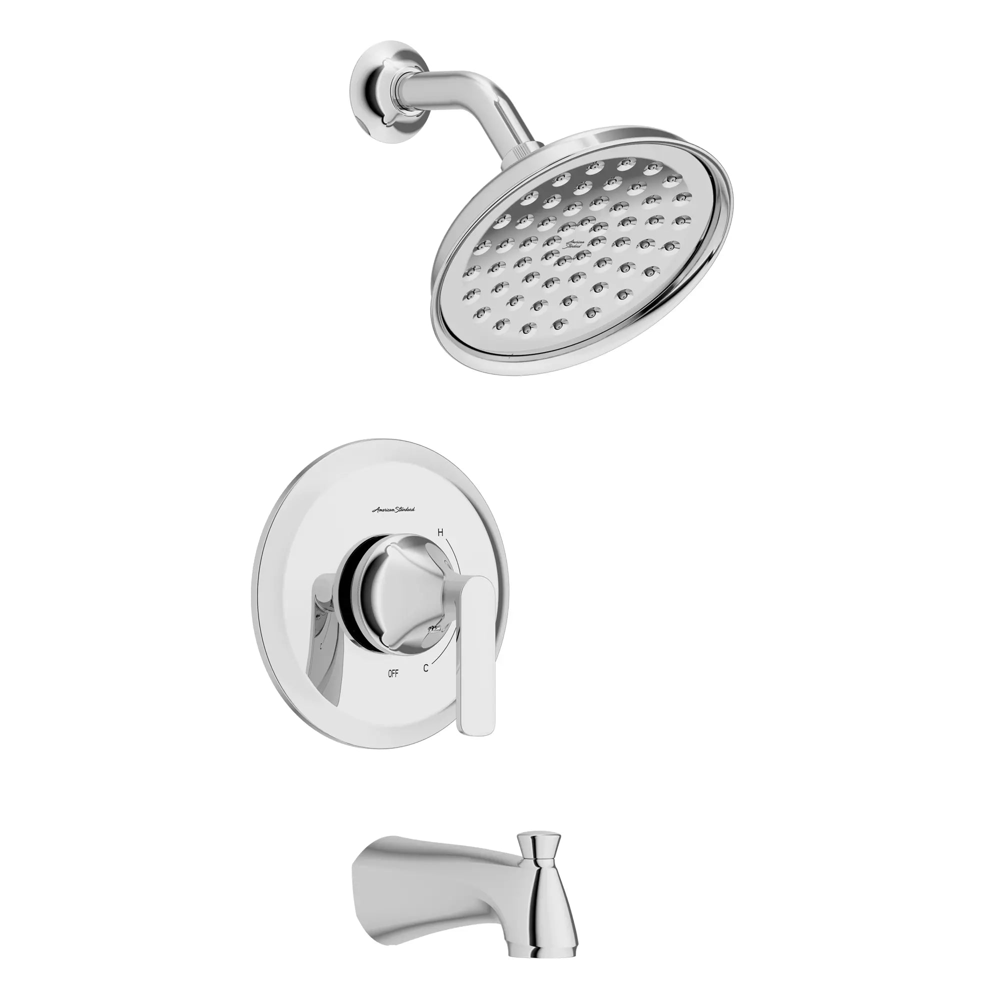 Corsham 1.8 gpm/6.8 L/min Tub and Shower Trim Kit With Water-Saving Showerhead, Double Ceramic Pressure Balance Cartridge With Lever Handle — image 1